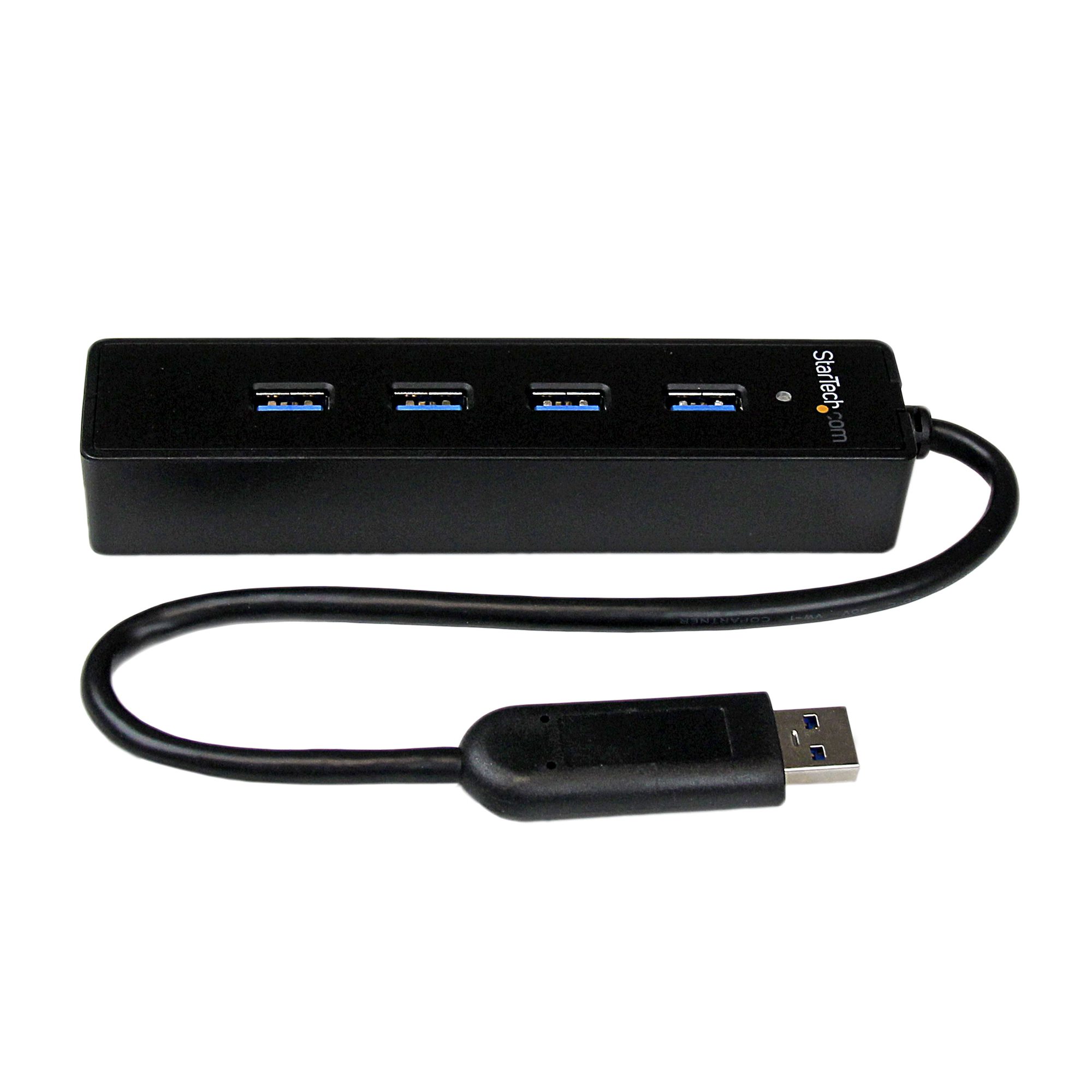 st4300pbu3 StarTech.com 4 Port USB 3.0 USB Hub, USB Powered, 30 mm 22 mm 137mm