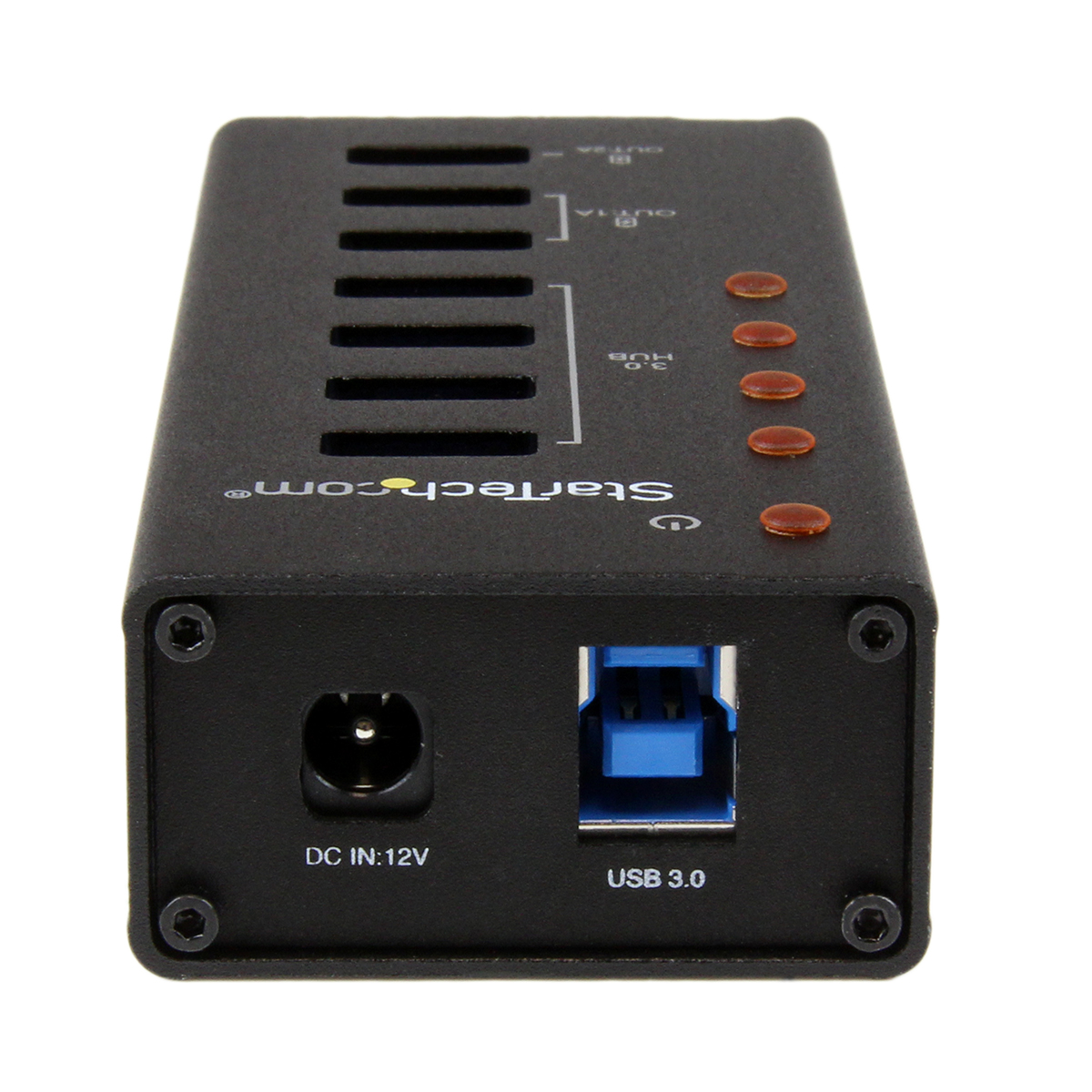st4300u3c3 StarTech.com 4 Port USB 3.0 USB Hub, AC Adapter Powered, 45 mm 24 mm 110mm