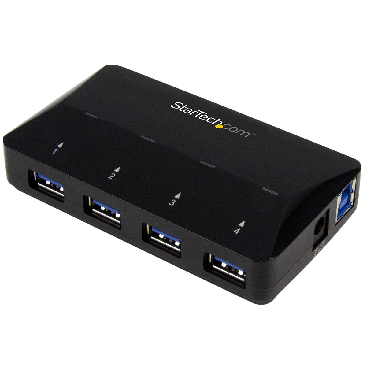 StarTech.com 4 Port USB 3.0 USB Hub, AC Adapter Powered, 60 mm 22 mm 103mm
