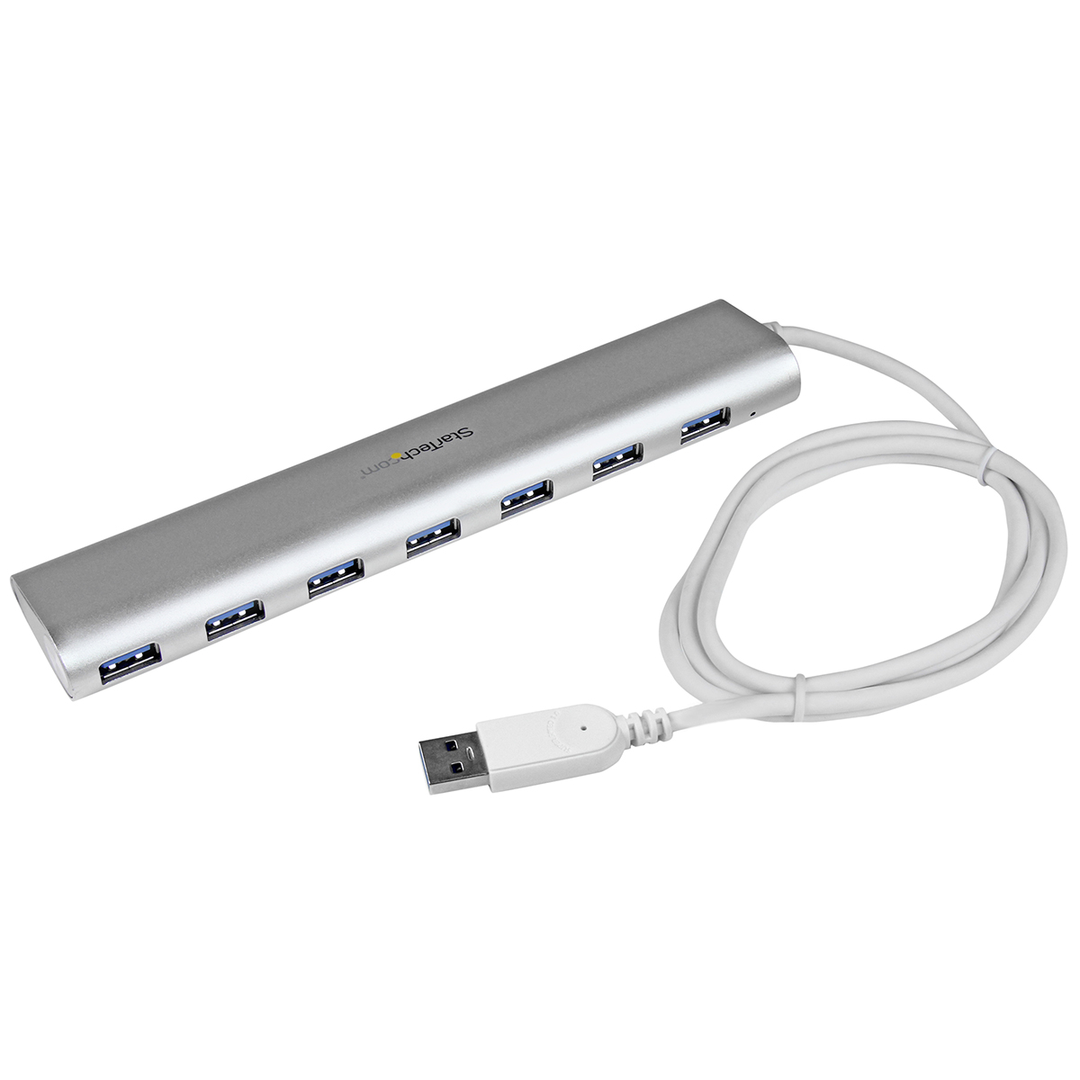 StarTech.com 7 Port USB 3.0 USB Hub, AC Adapter Powered, 37 mm 18 mm 183mm