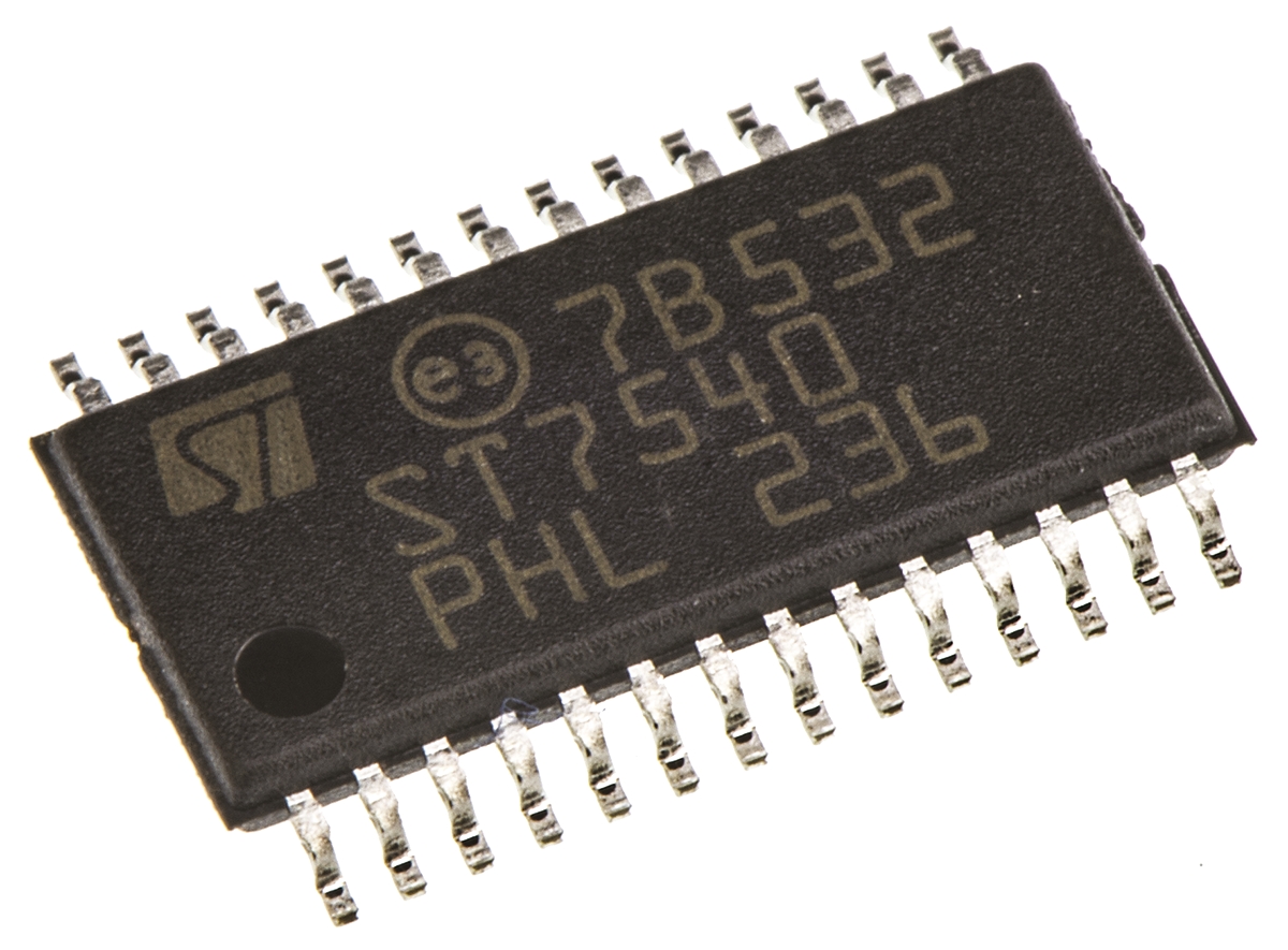 STMicroelectronics ,Power Line Transceiver ,FSK, 132.5 kHz ,28-Pin HTSSOP