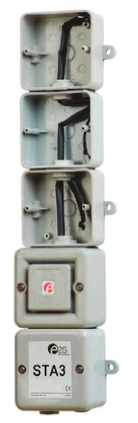 e2s STA Series Amber, Blue, Clear, Green, Opal, Red, Yellow Flashing Effect Beacon Tower, LED Bulb 24V dc, DC, IP66