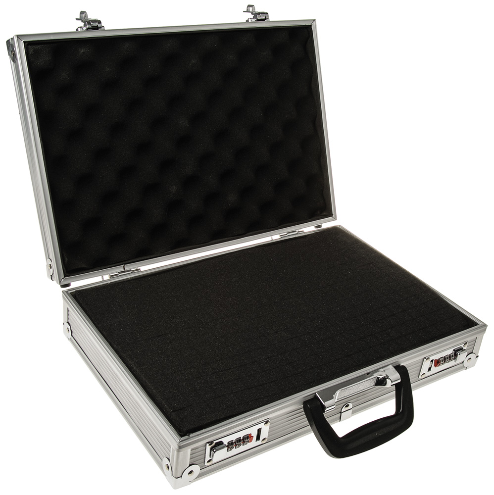stc-911p Viso Storage Metal Transit Case, 378 mm 258 mm 92 mm