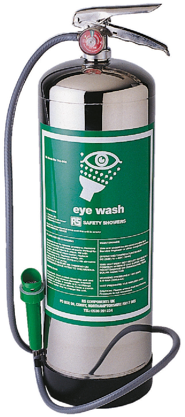 Hughes Portable Eyewash Spray Eye Wash Unit