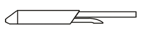 Metcal 1.5 mm Straight Conical 10.66 mm Soldering Iron Tip for use with MX-500 and MX-5000 Systems, MX-DS1