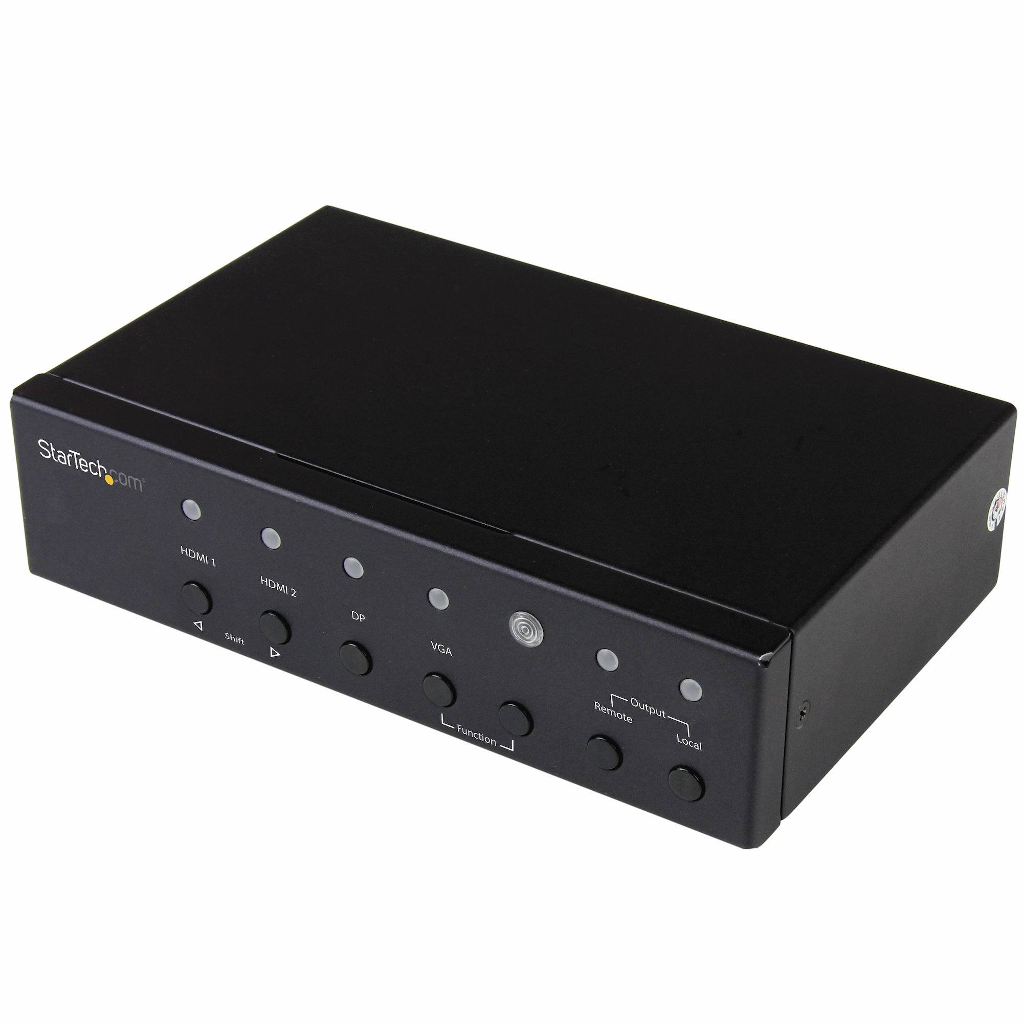 stdhvhdbt StarTech.com 2 Port VGA, DisplayPort, HDMI over HDBaseT HDMI Extender 70 m, 4096 x 2160 pixel Maximum Resolution
