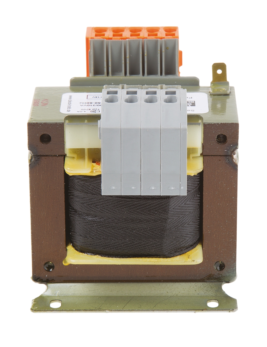 steu10024 Block 2 Output 100 VA Chassis Mount Transformer, 2 x 12 V ac, VDE 0570 Teil 2-6, UL 5085-1/-2, IEC 61558-2-2, cURus, EN