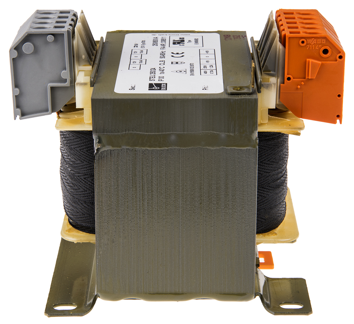 steu25024 Block 2 Output 250 VA Chassis Mount Transformer, 2 x 12 V ac, VDE 0570, UL, EN 61558