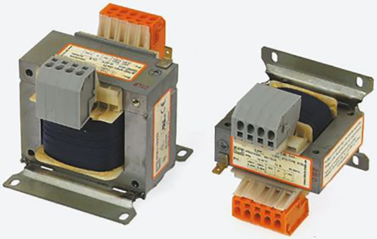 Block 2 Output 63 VA Chassis Mount Transformer, 2 x 12 V ac, UL, VDE 0570, EN 61558
