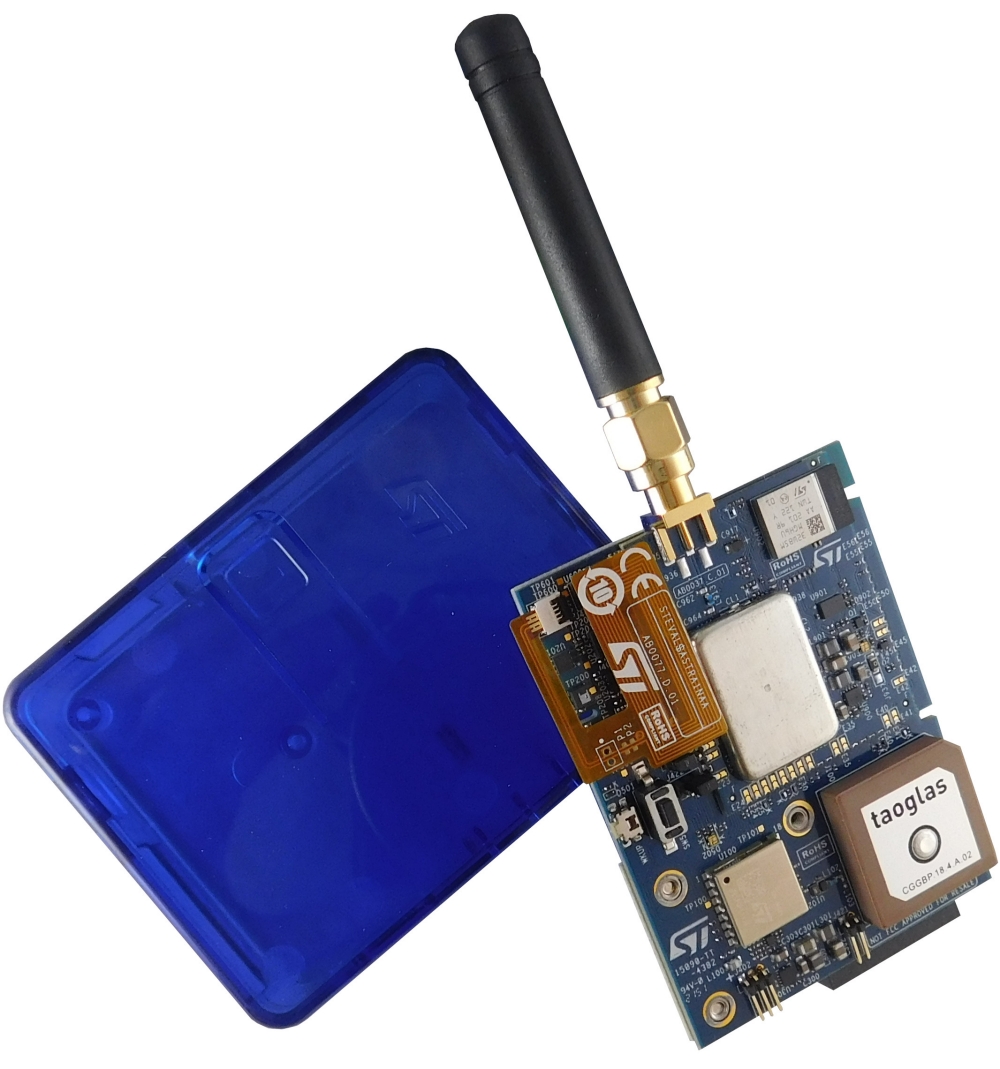 STMicroelectronics MultiConnectivity Asset Tracking PlatForm ST25DV64K, STM32WL55JC, STM32WB5MMG, Teseo-LIV3F NFC