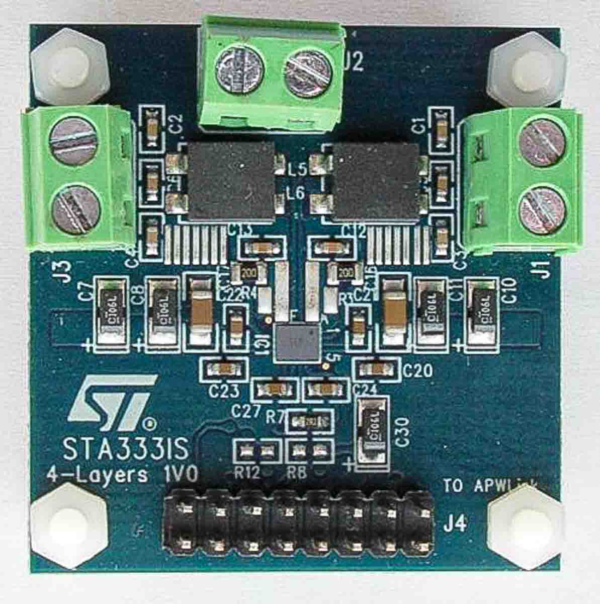 STMicroelectronics STEVAL-CCA053V1 High Efficiency Digital Audio System Demonstration Board Evaluation Board
