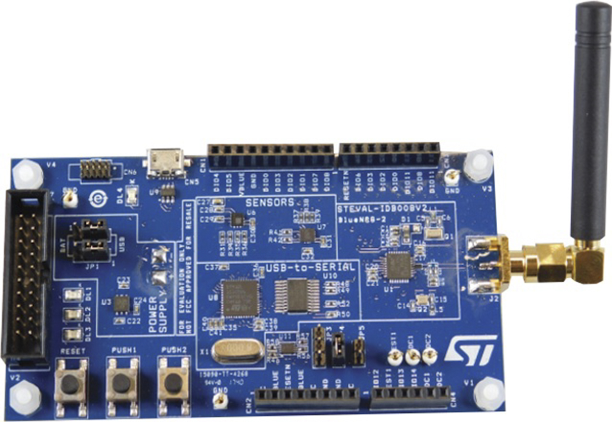 STMicroelectronics STEVAL-IDB008V2 Bluetooth Evaluation Kit for BlueNRG-2 8 MHz STEVAL-IDB008V2