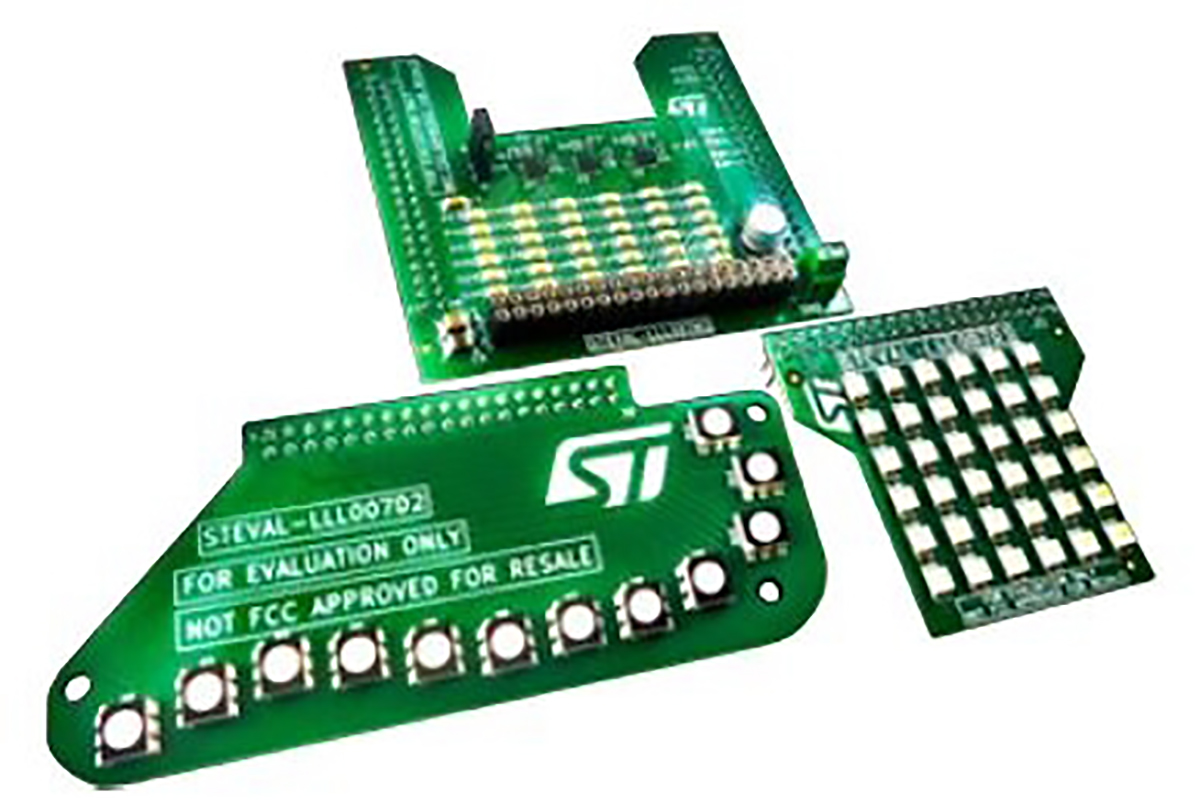 STMicroelectronics STEVAL-LLL007V1 STEVAL LED Driver Evaluation Kit for LED1202 for LED Driver