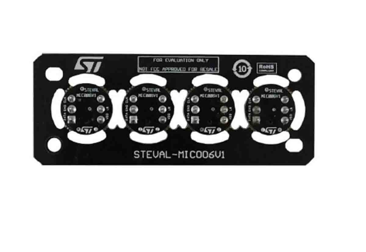 STMicroelectronics STEVAL-MIC006V1 Microphone Coupon Board Daughter Board for X-NUCLEO-CCA02M2 for MP23DB01HP