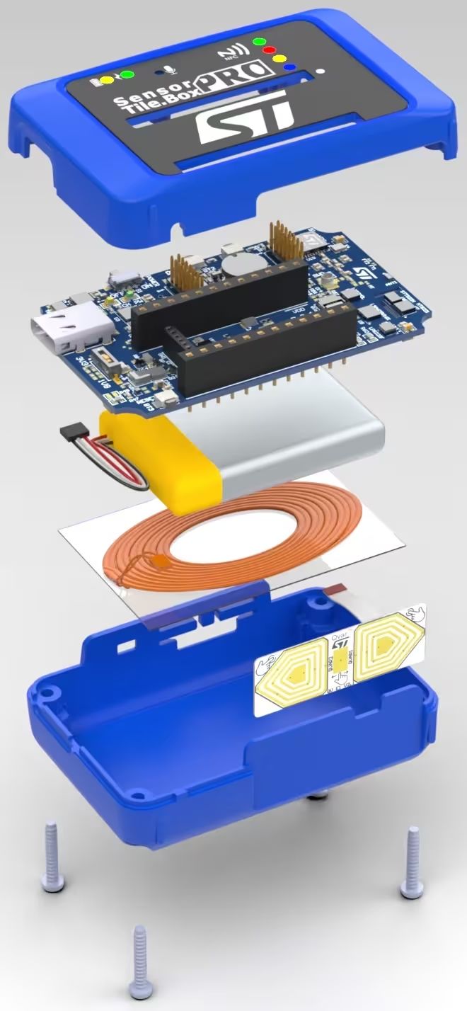 steval-mkboxpro STMicroelectronics SensorTile.box PRO Multi-Sensor and Wireless Connectivity Development Kit Development Kit for