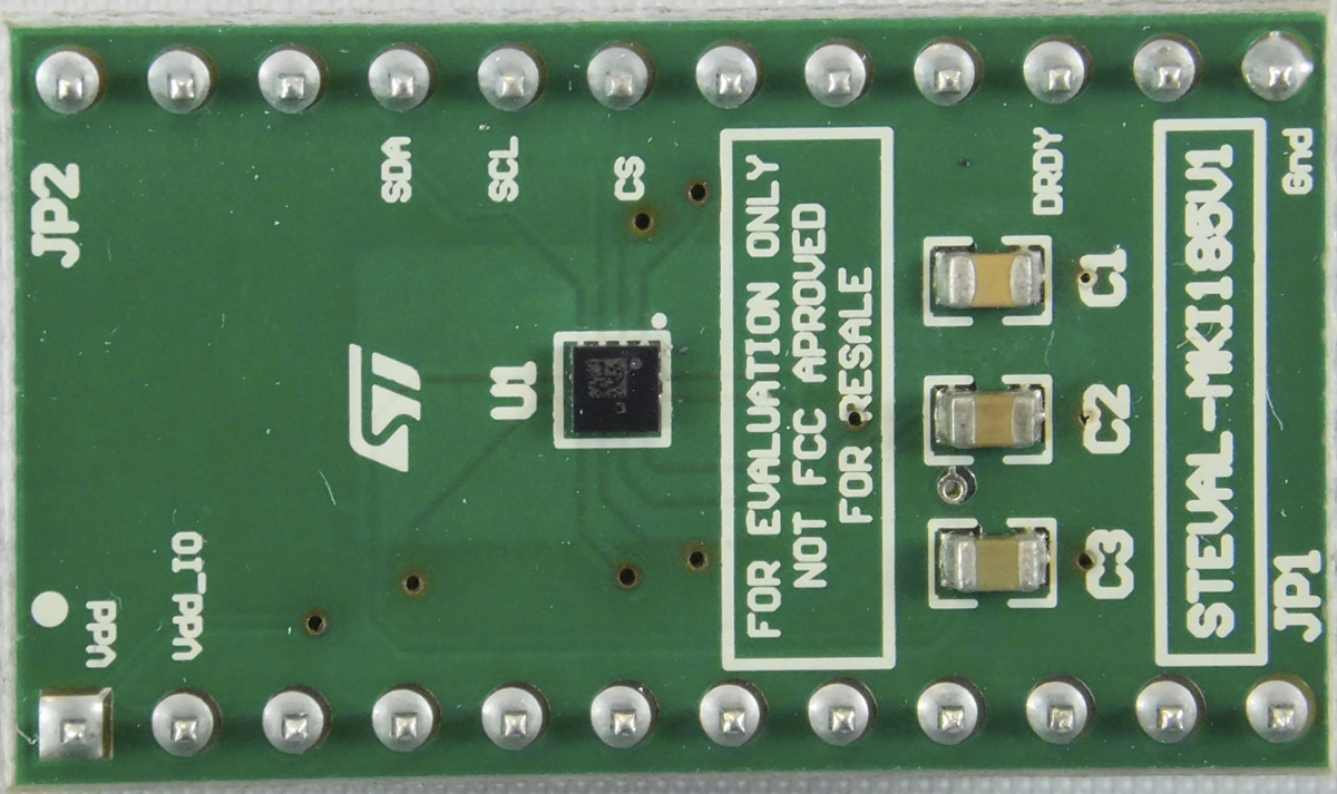 STMicroelectronics STEVAL-MKI185V1 Adapter Board for a Standard DIL24 Socket for use with DIL 24 Socket