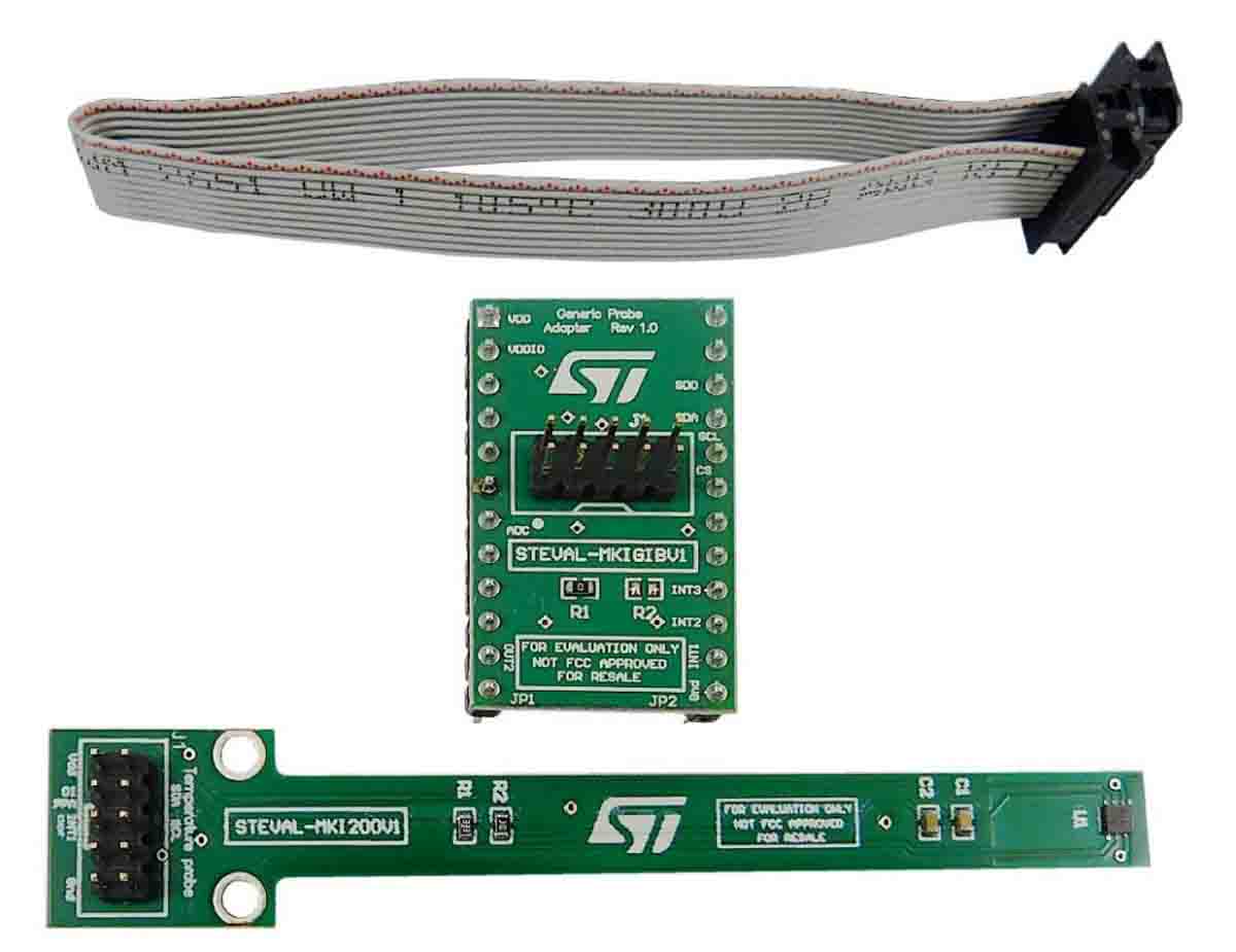 STMicroelectronics Temperature Probe Kit Based on STTS22H Evaluation Board Evaluation Board for STTS22H STTS22H