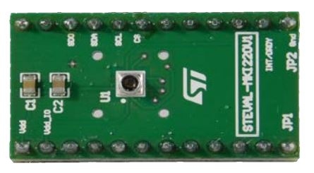 STMicroelectronics LPS27HHTW Adapter board for a standard DIL 24 socket for LPS27HHTW STEVAL-MKI109V3 motherboard