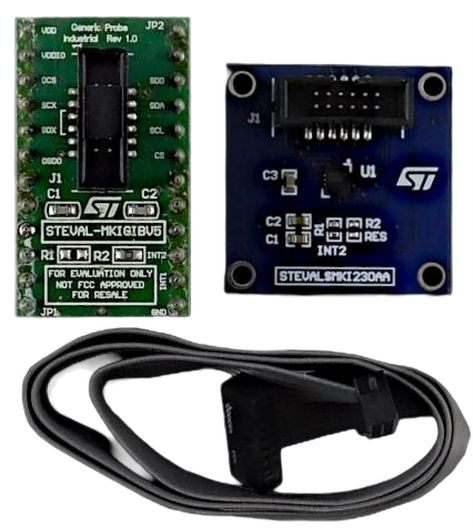 STMicroelectronics iNEMO inertial module Kit Accelerometer Sensor Evaluation Kit for ISM330IS STEVAL-MKI109V3