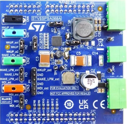 STMicroelectronics STEVAL-SPSA068 Voltage Regulator Evaluation Board STEVAL-SPSA068