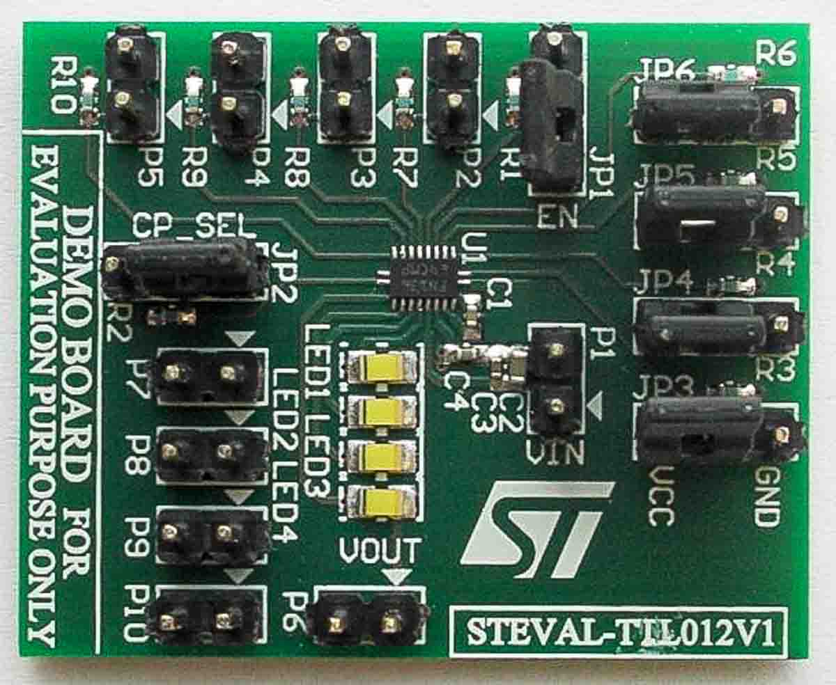 STMicroelectronics STEVAL-TLL012V1 STEVAL LED Driver Demonstration Board for STP4CMP for LED Driver