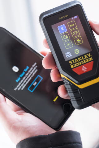 stht1-77140 Stanley TLM330s Laser Measure, 0.15/100 μm Range, ±1.5 mm Accuracy