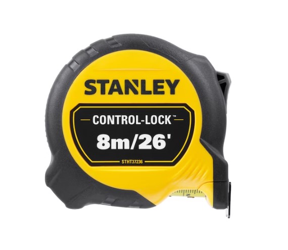 Stanley 8 m Tape Measure, Metric
