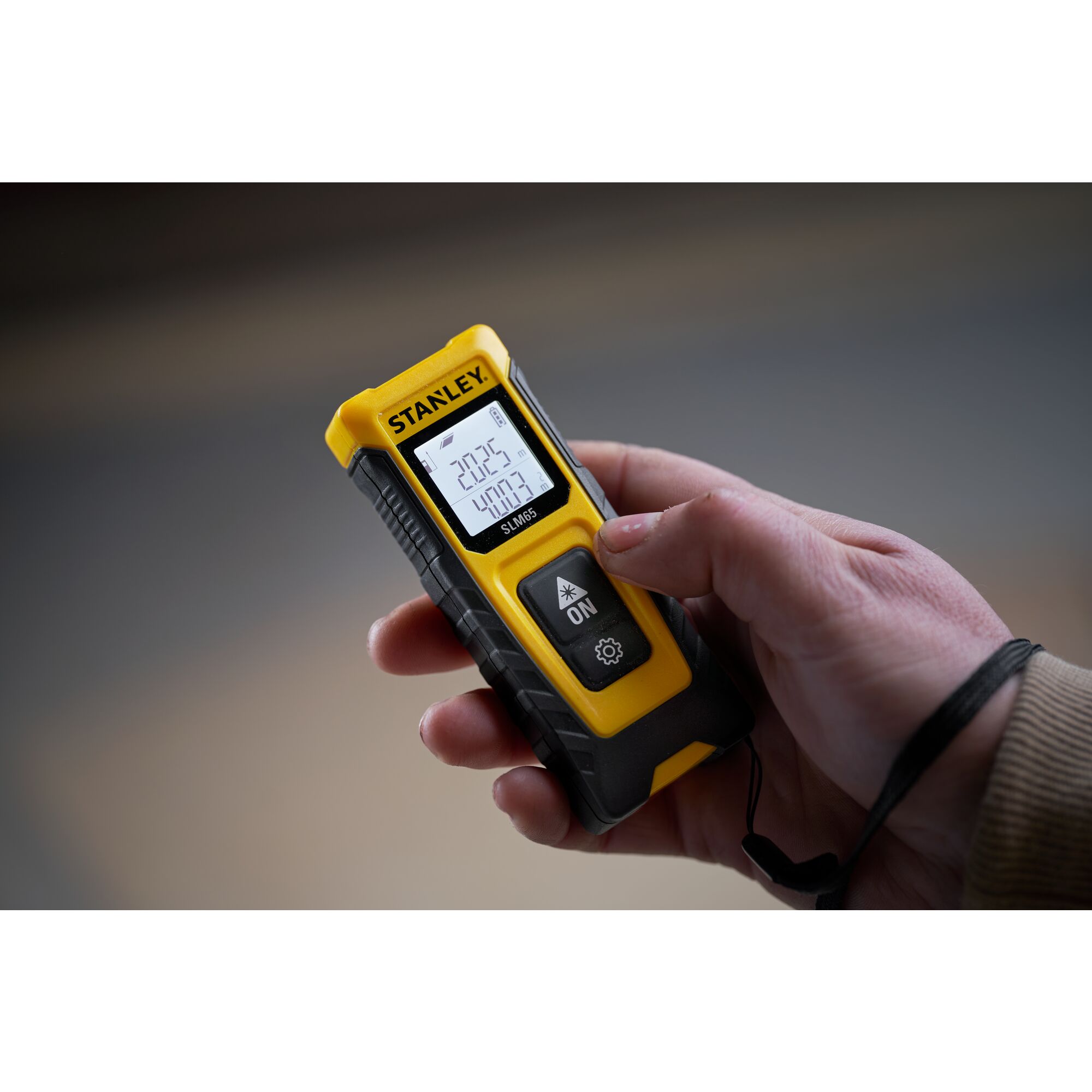 stht77065-0 Stanley Distance Meter, 20 m Range, ±3 (10 m) mm Accuracy