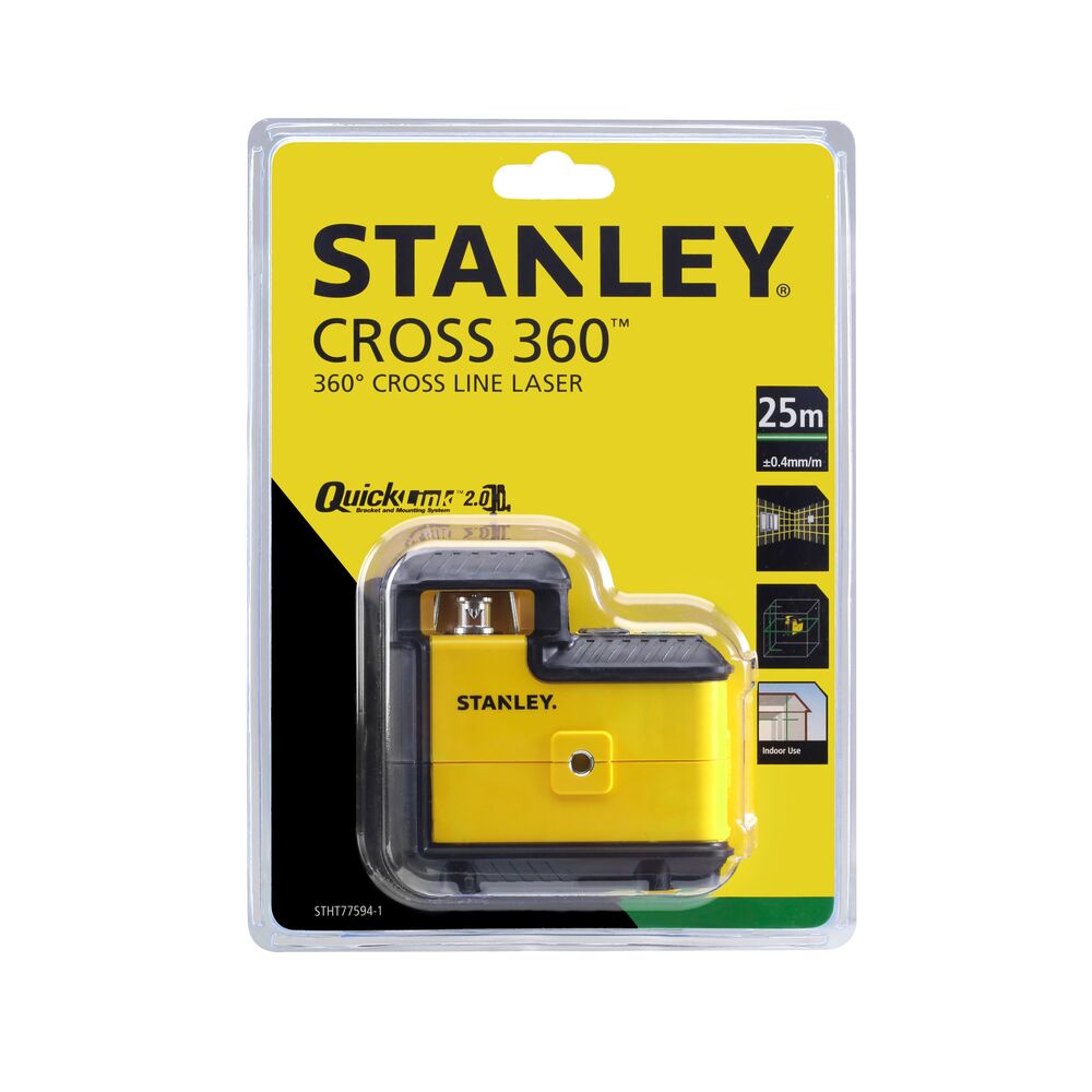 DeWALT STHT77594-1 STANLEY 360° Laser Colour Green Line Laser, 2