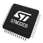 STMicroelectronics STM32C091CCT6 ARM 32 bit Cortex M0+ CPU, STM32C091 Microcontroller, 48 MHz FLASH, 48-Pin LQFP