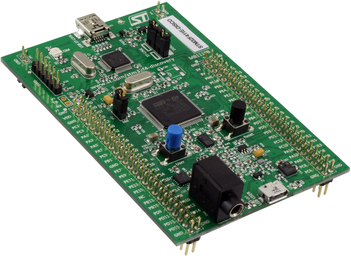 stm32f411e-disco STMicroelectronics Discovery MCU Development Kit STM32F411E-DISCO