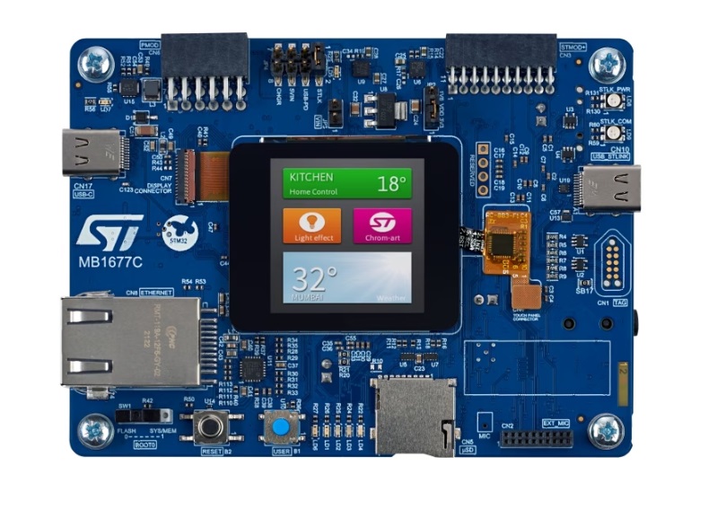 STMicroelectronics ST Discovery Kit with STM32H573IIK3Q MCU MCU Discovery Kit STM32H573I-DK