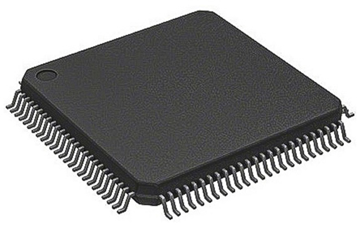 STMicroelectronics, 32 bit ARM Cortex M7, STM32H743VI Microcontroller, 480 MHz, 2MB FLASH, 100-Pin LQFP