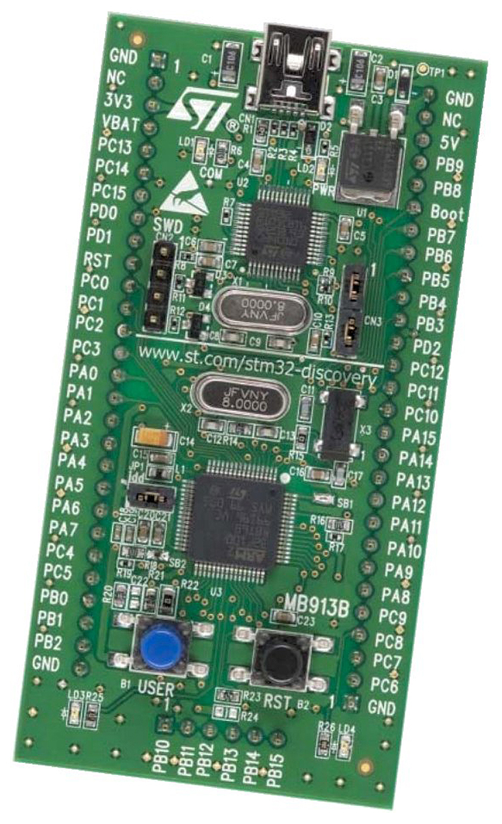 stm32vldiscovery STMicroelectronics Discovery MCU Development Kit STM32VLDiscovery