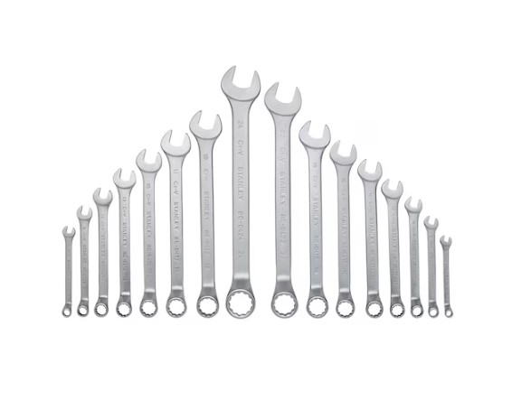Stanley 16-Piece Spanner Set, Copper