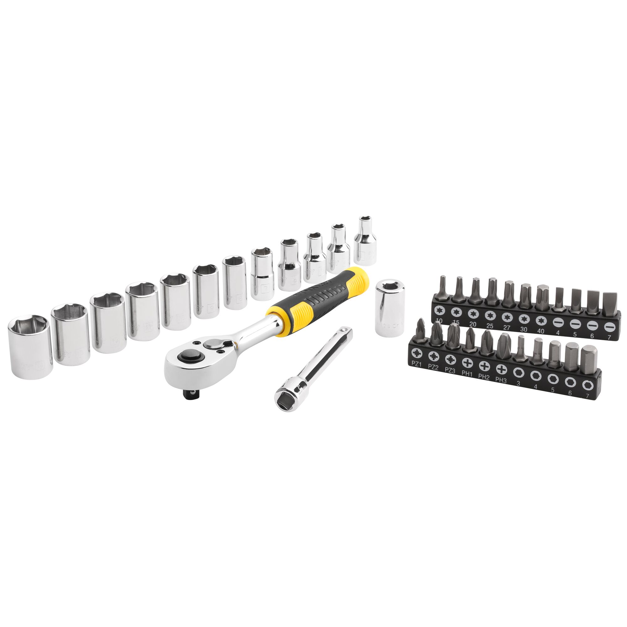 Stanley 37-Piece Bit Socket Set