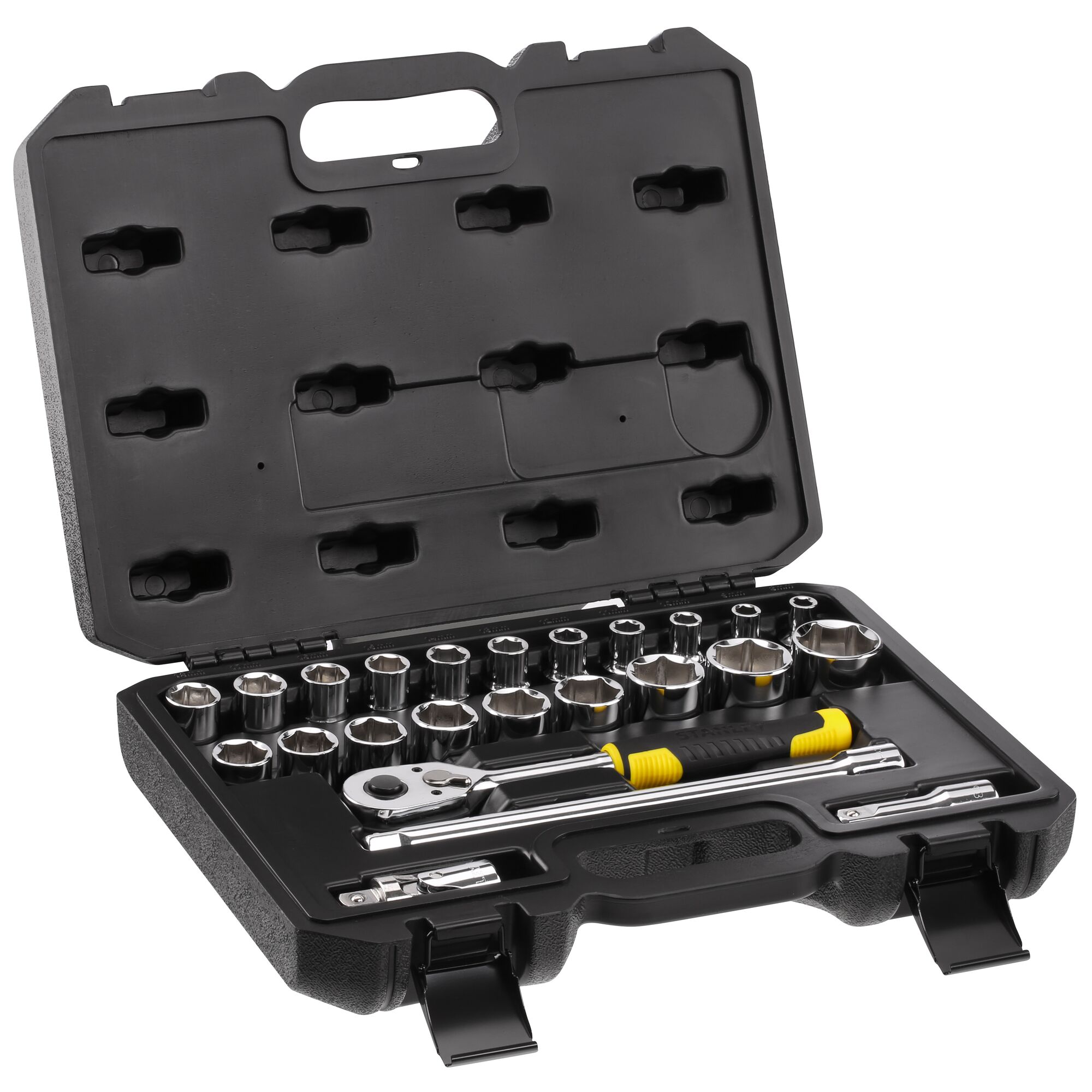 Stanley 24-Piece 1/2 in Hexagon Socket Set