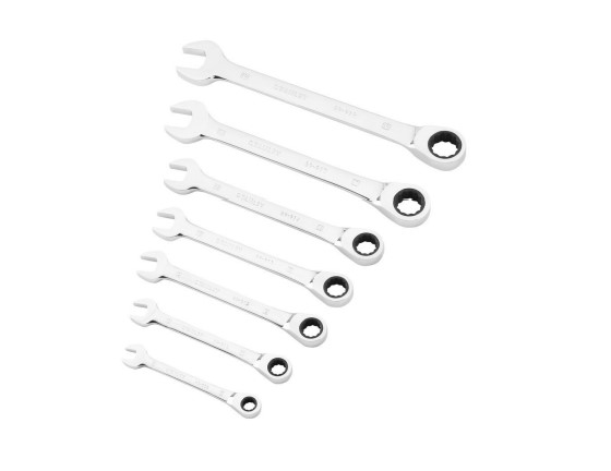 Stanley 12-Piece Spanner Set, 12 mm, 7mm, Chrome Vanadium Steel