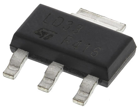 STMicroelectronics Bipolar Transistor, 200 mA NPN, 1400 V, 3-Pin SOT-223
