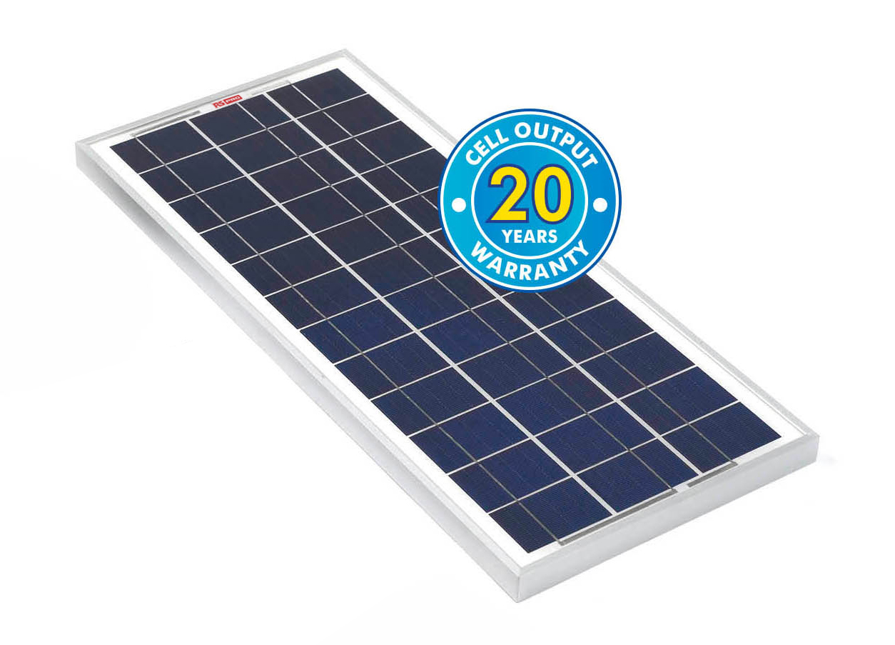 PV Logic Wall 20 W Polycrystalline Ring Solar Panel