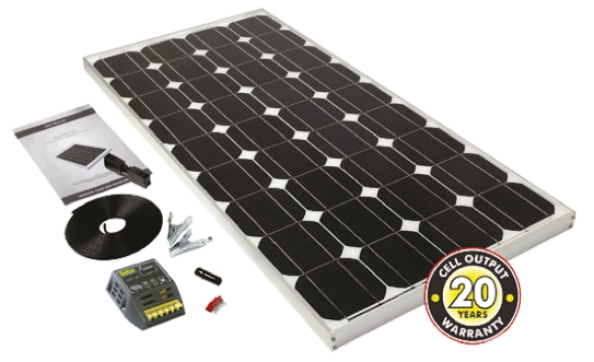 Solar Technology Roof 80 W Solar Panel Kit Renewable Energy Kit