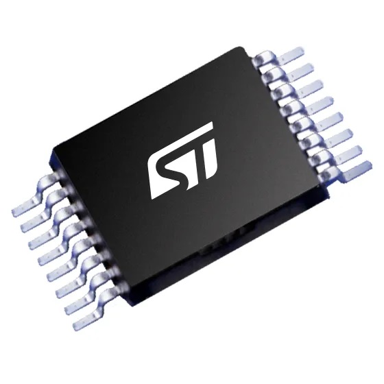 STMicroelectronics STP16DPP05XTTR LED Driver IC, 0.7 to VDD, -0.3 V to 0.3 VDD 40 mA 24-Pin TSSOP-24