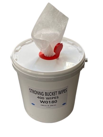 Wiper Supply Services Ltd STRONNG Dry Multi-Purpose, Bucket of, 28 x 24 cm 400 Per Pack