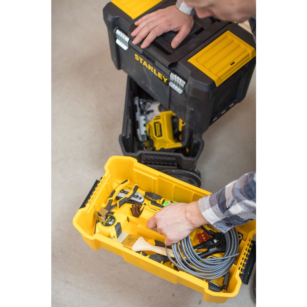 stst1-80151 Stanley Metal, Plastic Tool Box 47.5 cm 47.5 cm 63cm