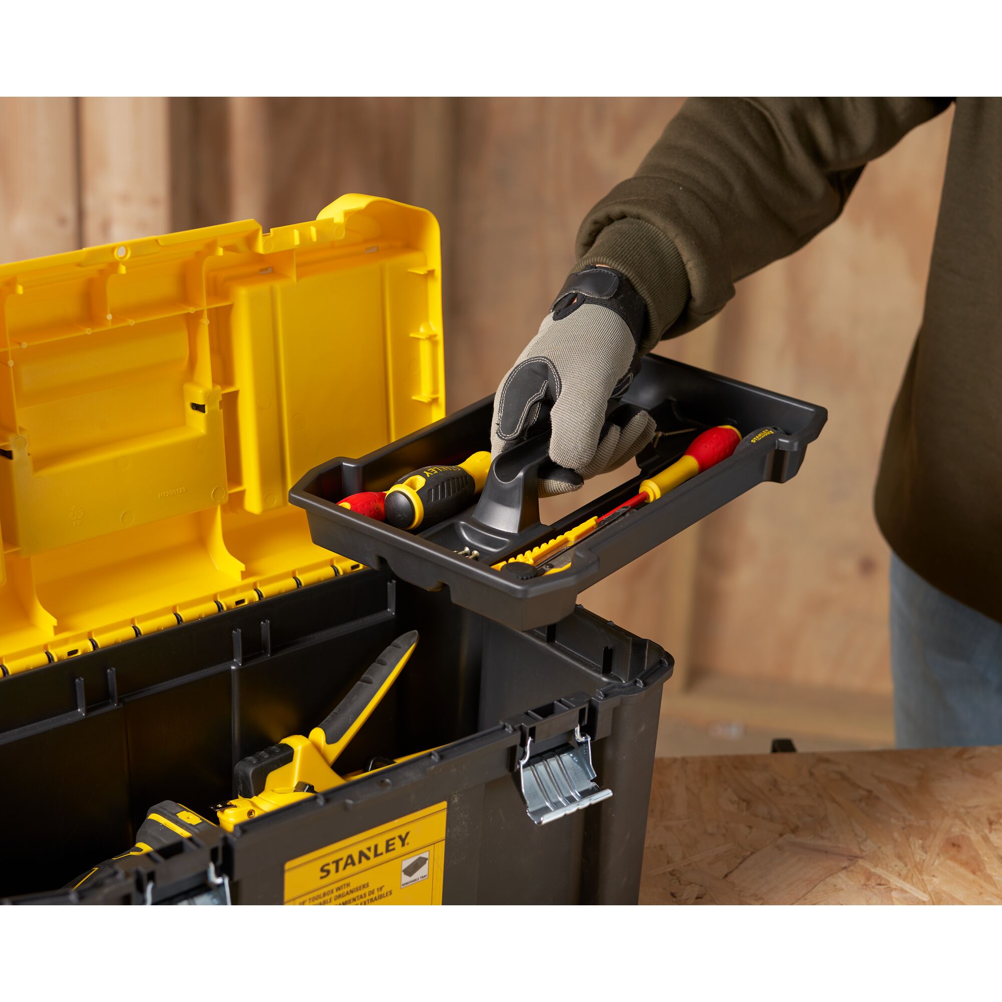stst75787-1 Stanley Polypropylene Tool Box 248 mm 485 mm 251mm