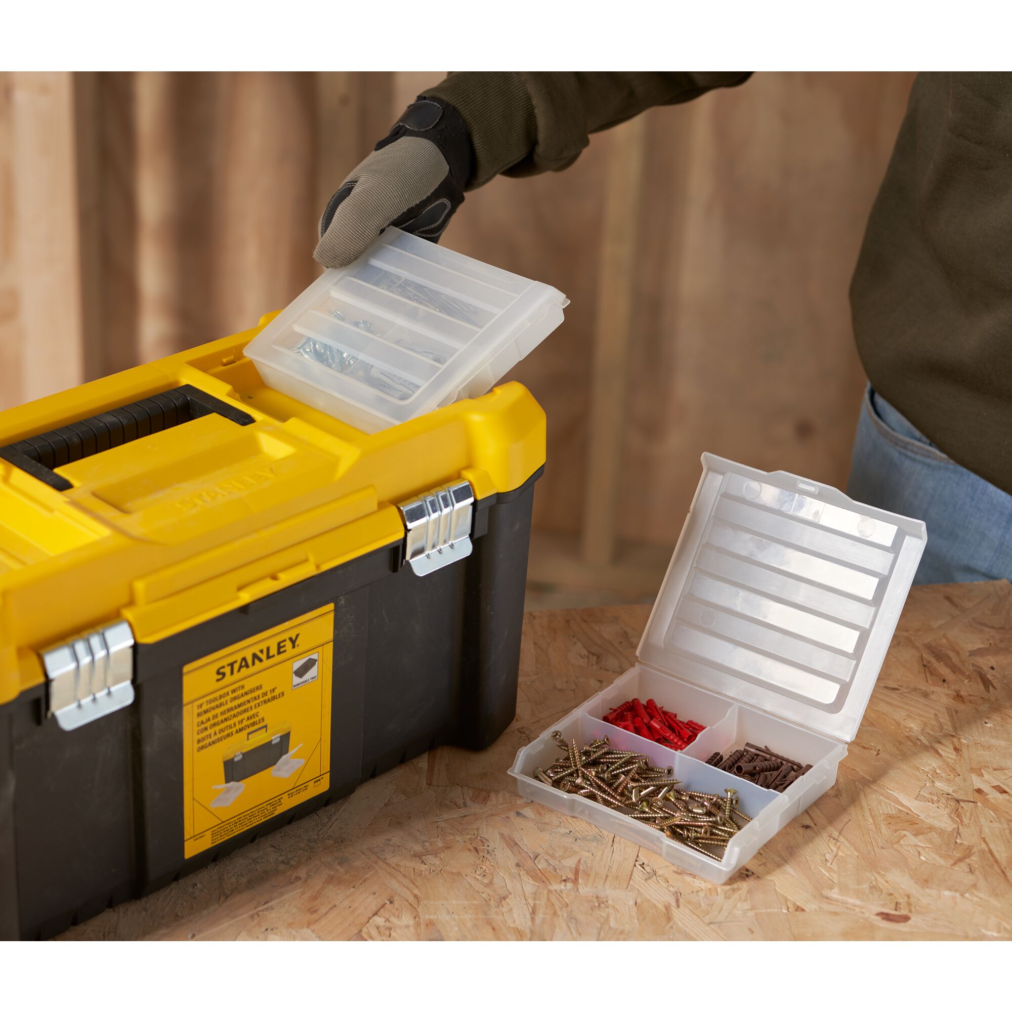 stst75787-1 Stanley Polypropylene Tool Box 248 mm 485 mm 251mm