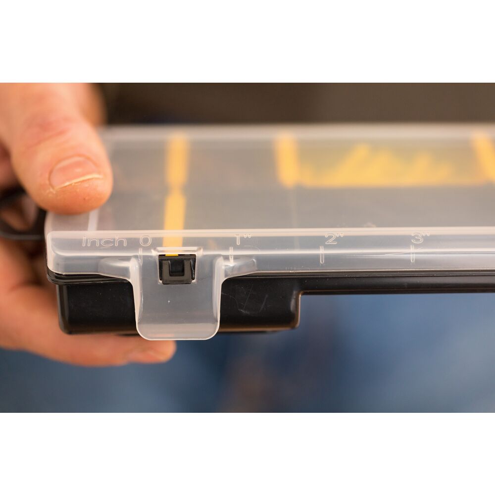 stst81679-1 Stanley Transparent Polypropylene Storage Box, 21 cm x 3.5cm x 25 cm