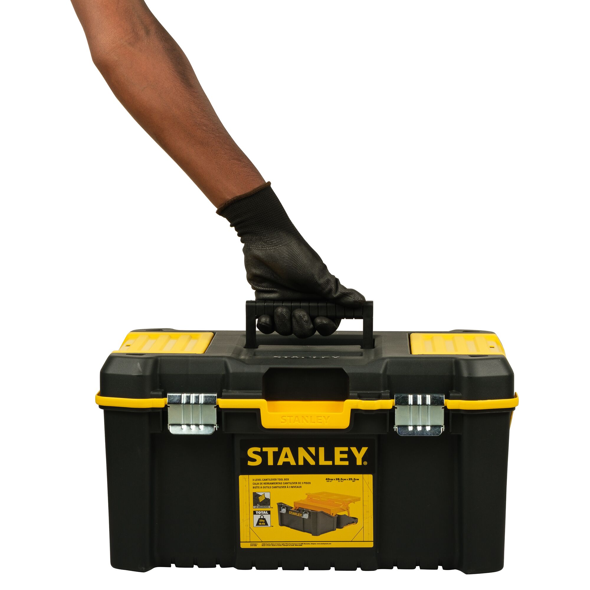 Stanley Plastic Tool Box 285 mm 490 mm 255mm