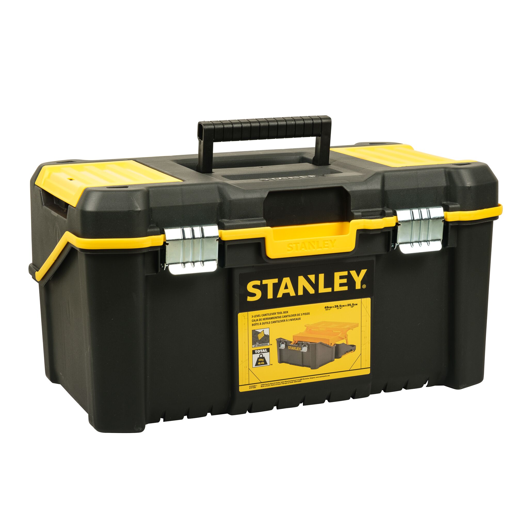 stst83397-1 Stanley Plastic Tool Box 285 mm 490 mm 255mm