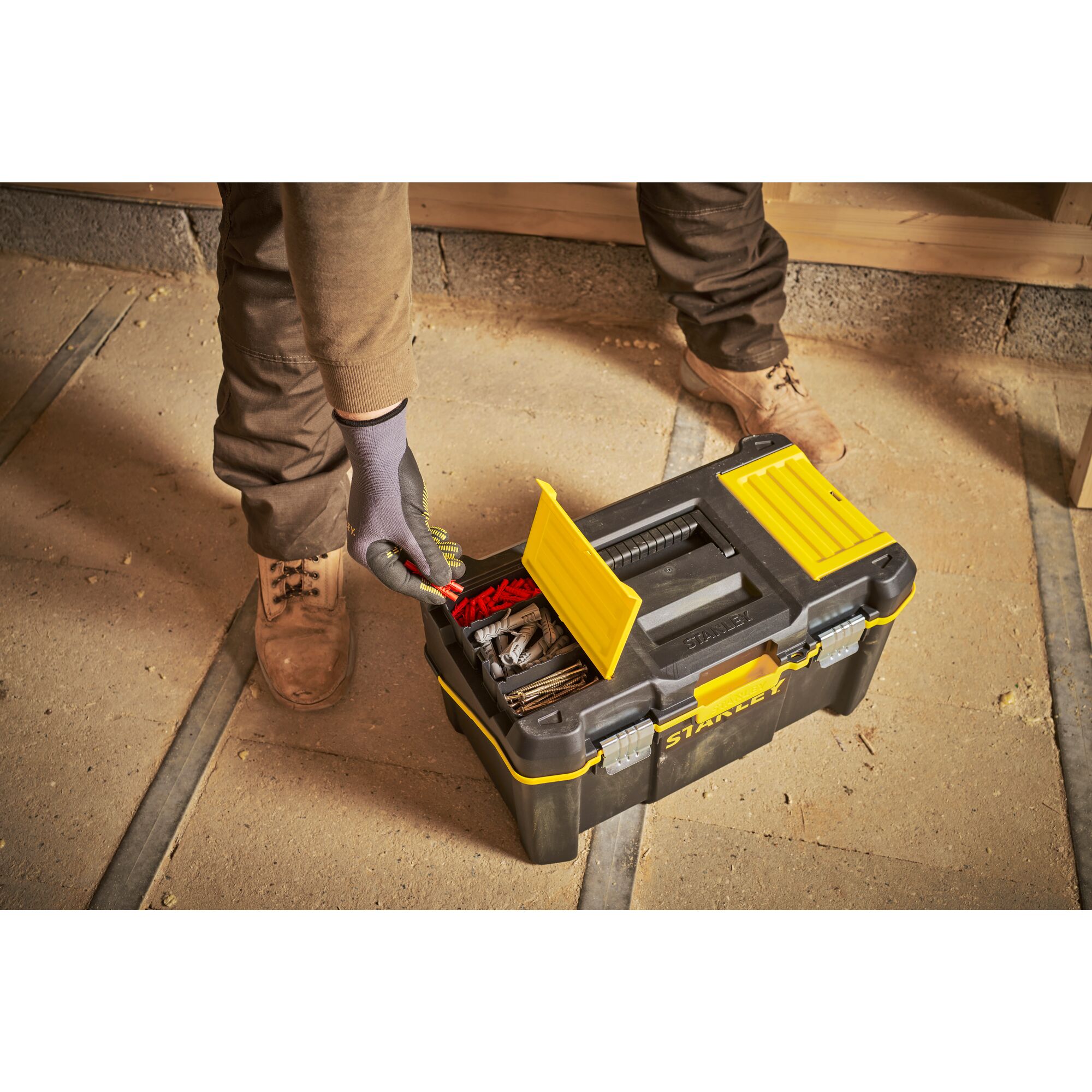 stst83397-1 Stanley Plastic Tool Box 285 mm 490 mm 255mm